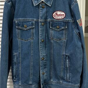 Indian motorcycle denim jacket